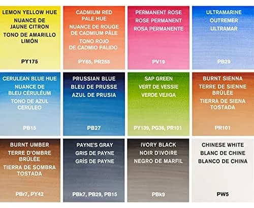 Winsor & Newton Cotman Watercolor Paint Set, 12 x 8ml Tube Travel Set | Professional Grade Paint with Excellent Tinting Strength thumbnail 4