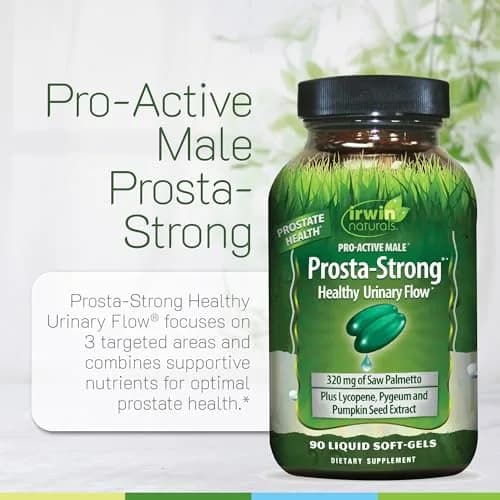 Irwin Naturals Prosta-Strong Daily Prostate Support Formula | 90 Softgels thumbnail 5