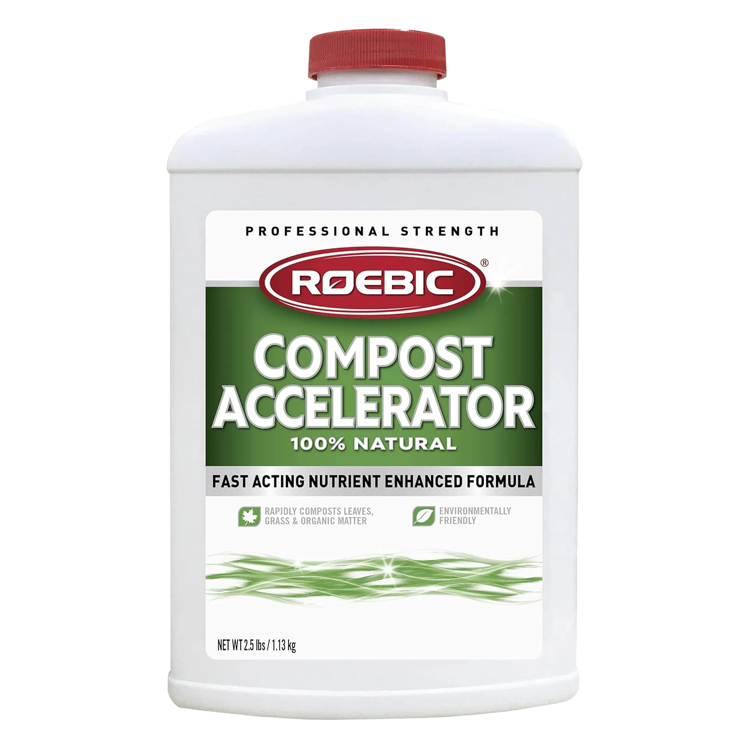 Roebic CA-1 Bacterial Compost Accelerator 2.5 lb | Speeds Organic Decomposition for Garden