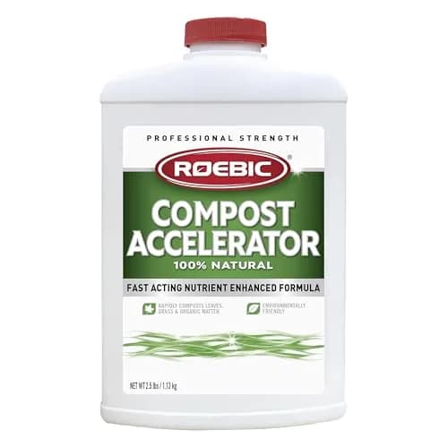 Roebic CA-1 Bacterial Compost Accelerator 2.5 lb | Speeds Organic Decomposition for Garden thumbnail 1