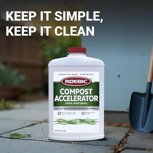 Roebic CA-1 Bacterial Compost Accelerator 2.5 lb | Speeds Organic Decomposition for Garden thumbnail 5