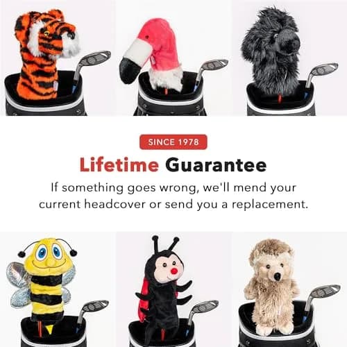 Daphne's Headcovers Lady Bug Hybrid Headcover | Premium Golf Club & Fairway Cover | Stylish Club Protection for Men & Women thumbnail 8