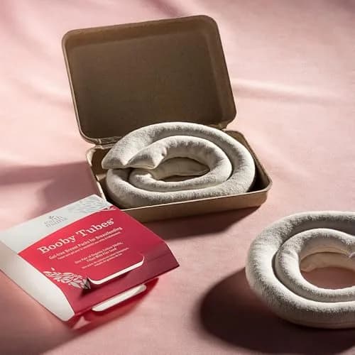 Earth Mama Booby Tubes 4.2 oz | Organic Gel-Free Breast Packs for Nursing Comfort thumbnail 5