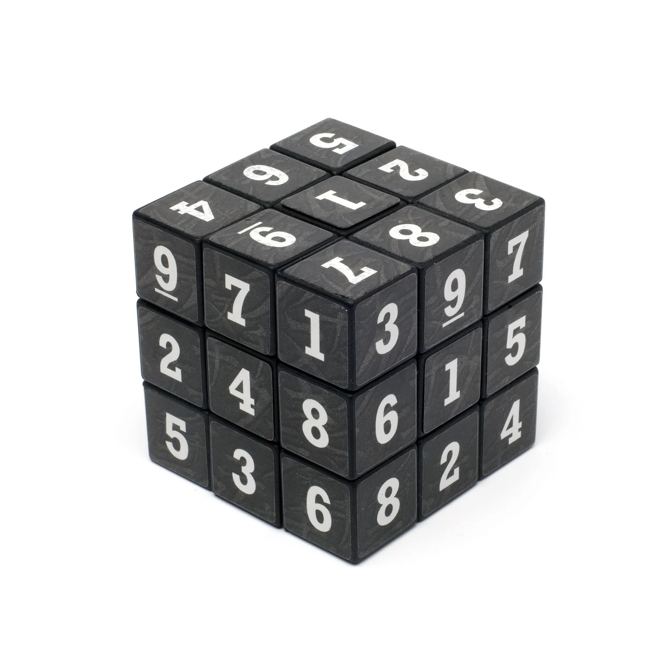 Funtime Gifts Sudoku Puzzle Cube 8.1 cm (3.2 inches) | Educational Brain Teaser for Kids & Adults — Multicolor