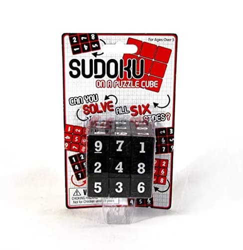 Funtime Gifts Sudoku Puzzle Cube 8.1 cm (3.2 inches) | Educational Brain Teaser for Kids & Adults thumbnail 2