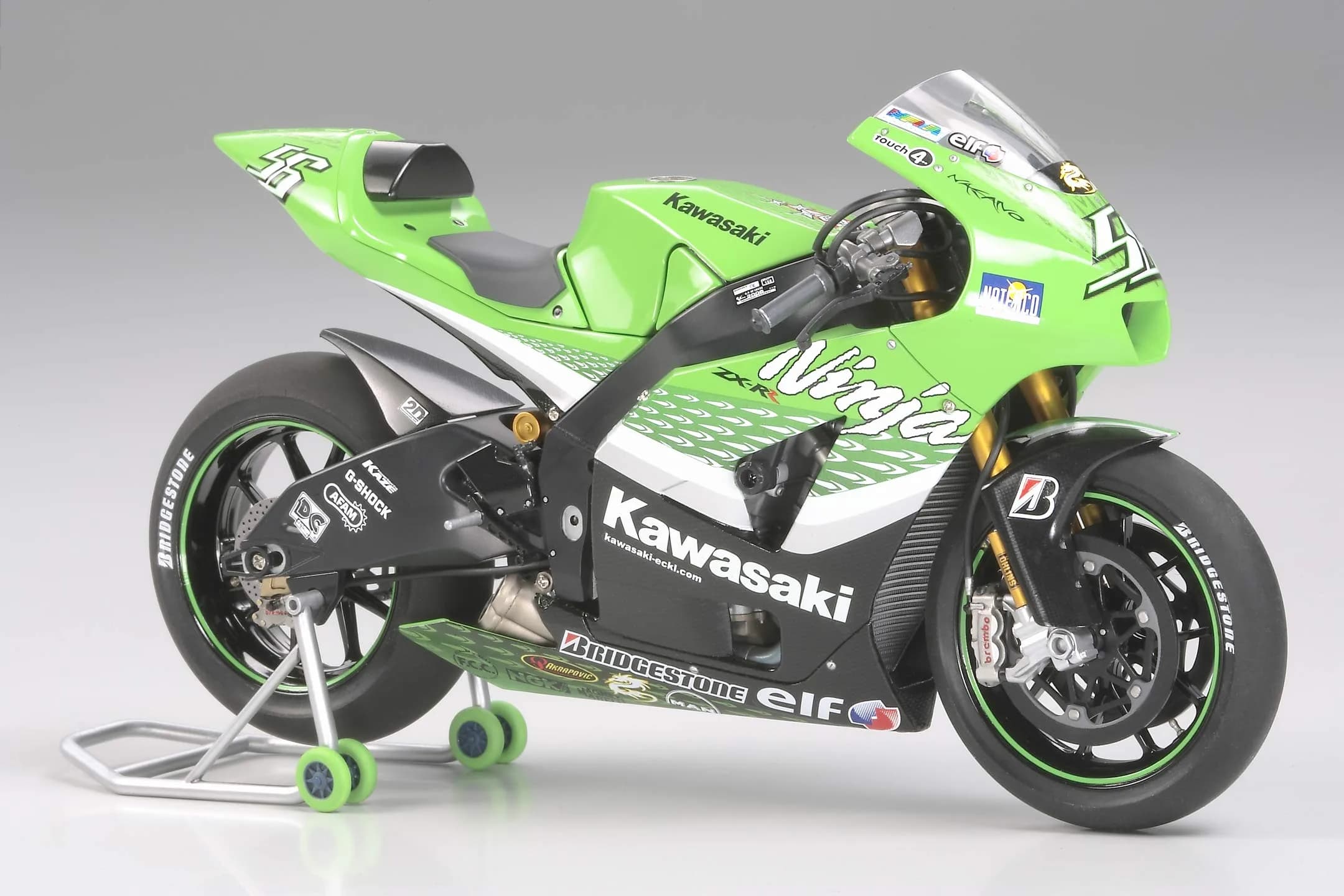Tamiya Kawasaki Ninja ZX-RR Model Building Kit 30cm x 25cm x 13cm | Authentic USA Import for Hobbyists - view 4