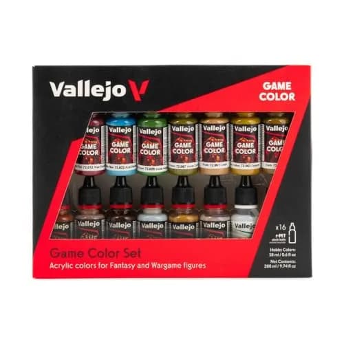 Vallejo Game Color Specialist Set | Expert Fantasy & Wargame Paints | 16 Bottles x 18 ml thumbnail 1