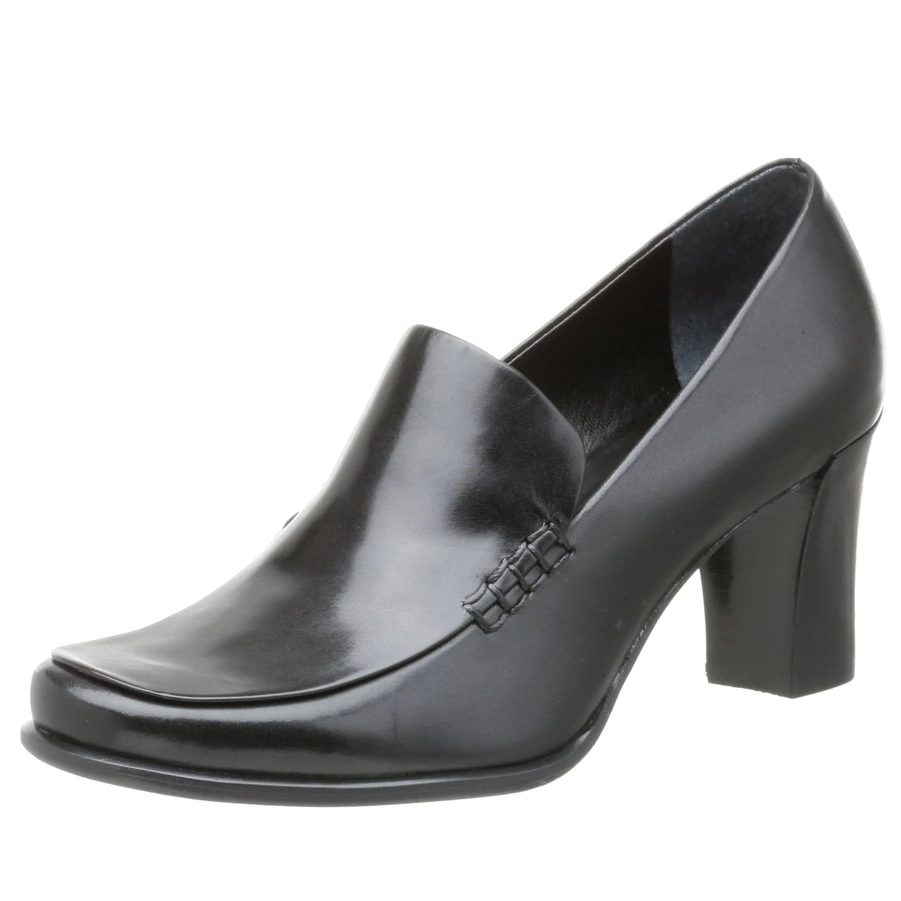 Franco Sarto Women's Racer Slingback Pumps, Black, 11 | Eco-Friendly Leather & Supportive Comfort
