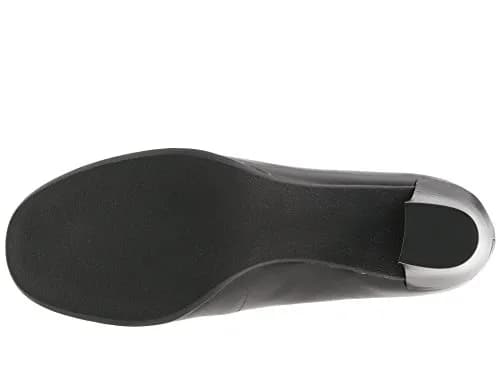 Franco Sarto Women's Racer Slingback Pumps, Black, 11 | Eco-Friendly Leather & Supportive Comfort thumbnail 4