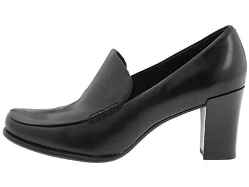 Franco Sarto Women's Racer Slingback Pumps, Black, 11 | Eco-Friendly Leather & Supportive Comfort thumbnail 5