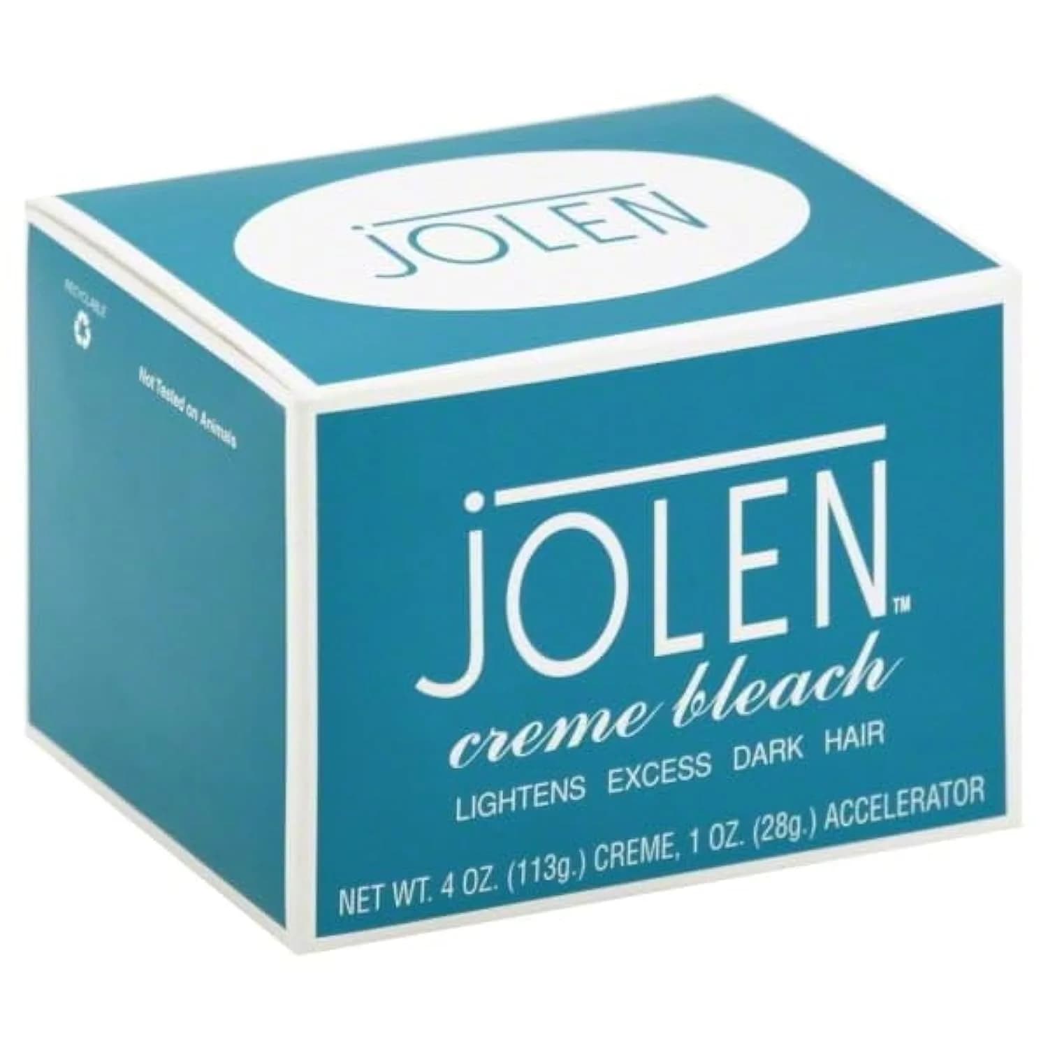 Jolen Creme Bleach Original Formula 118ml (4 oz) | Gentle Hair Lightening for Face & Body - main product image