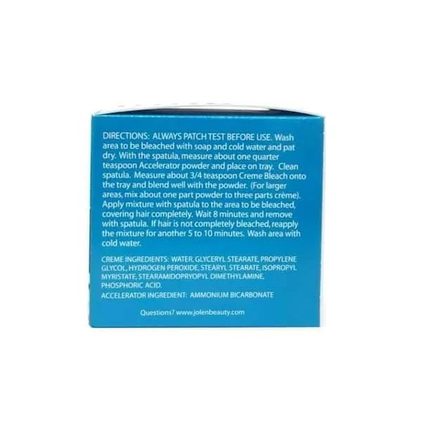 Jolen Creme Bleach Original Formula 118ml (4 oz) | Gentle Hair Lightening for Face & Body thumbnail 2