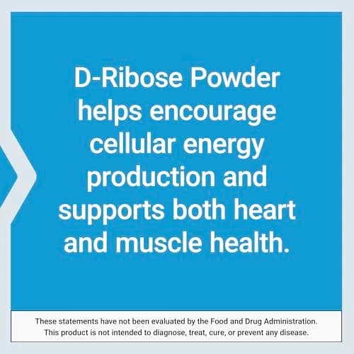 Life Extension D-Ribose Powder 150 Grams | Cellular Energy Support thumbnail 6