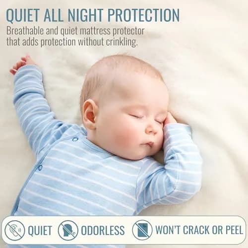DMI Waterproof Mattress Protector and Cover Twin | Zippered, Noiseless, Durable thumbnail 4