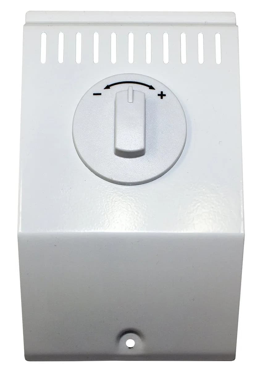 KING BKT1BW K/CB Series Built-In Thermostat Kit, Single Pole, White | Precise Temperature Control for Electric Baseboards — Single Pole