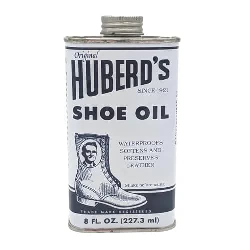 Huberd's Shoe Oil – Leather Conditioner & Waterproofer Since 1921 | Deep Leather Care & Waterproofing (8 oz) thumbnail 1
