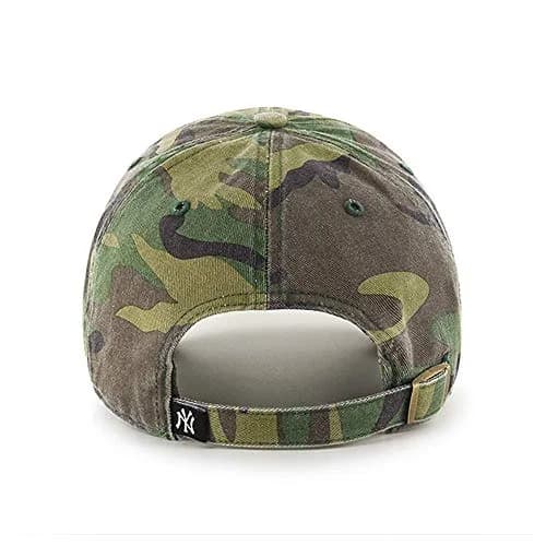 47 MLB New York Yankees Camo RGW Clean Up Cap Camouflage | Relaxed Fit, Adjustable Cotton Twill thumbnail 2
