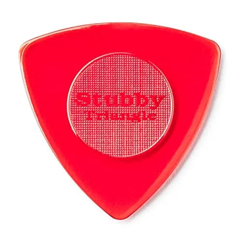Jim Dunlop Tri Stubby Pick 1.50MM | Bright, Contoured Lexan Guitar Pick with Non-Slip Grip thumbnail 1
