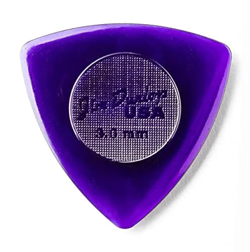 Jim Dunlop Tri Stubby 3.0mm Guitar Picks - 6 Pack | Bright, Contoured Lexan Picks for Powerful Attack thumbnail 2