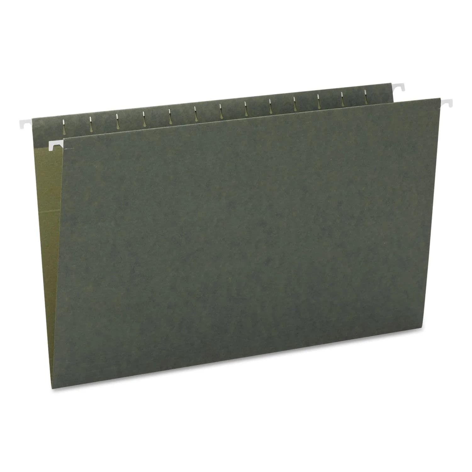 Smead Hanging File Folders, Legal Size, Standard Green, 25 per Box | 11 pt. Stock, 10% Recycled Content - main product image
