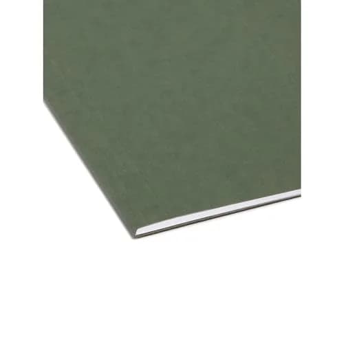 Smead Hanging File Folders, Legal Size, Standard Green, 25 per Box | 11 pt. Stock, 10% Recycled Content thumbnail 5