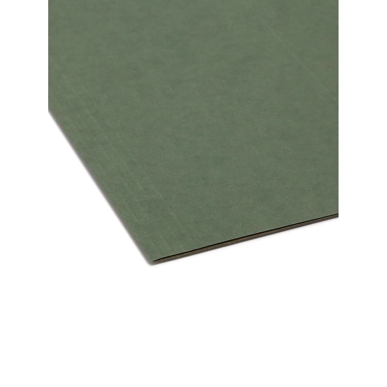 Smead Hanging File Folders, Legal Size, Standard Green, 25 per Box | 11 pt. Stock, 10% Recycled Content - view 4