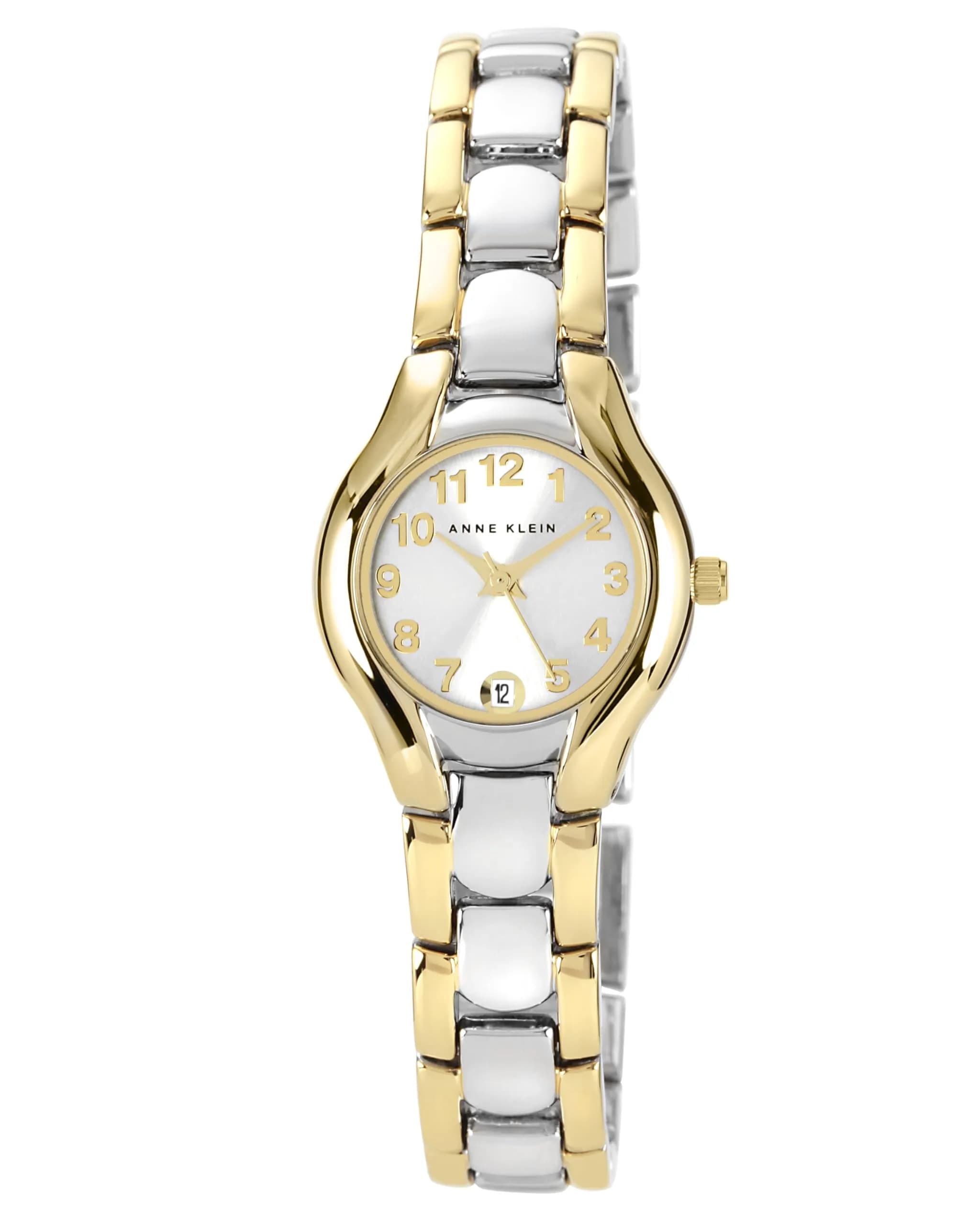 Anne Klein Women's 10/6777SVTT Two-Tone Dress Watch 24mm | Easy Read Dial, Water-Resistant to 30m