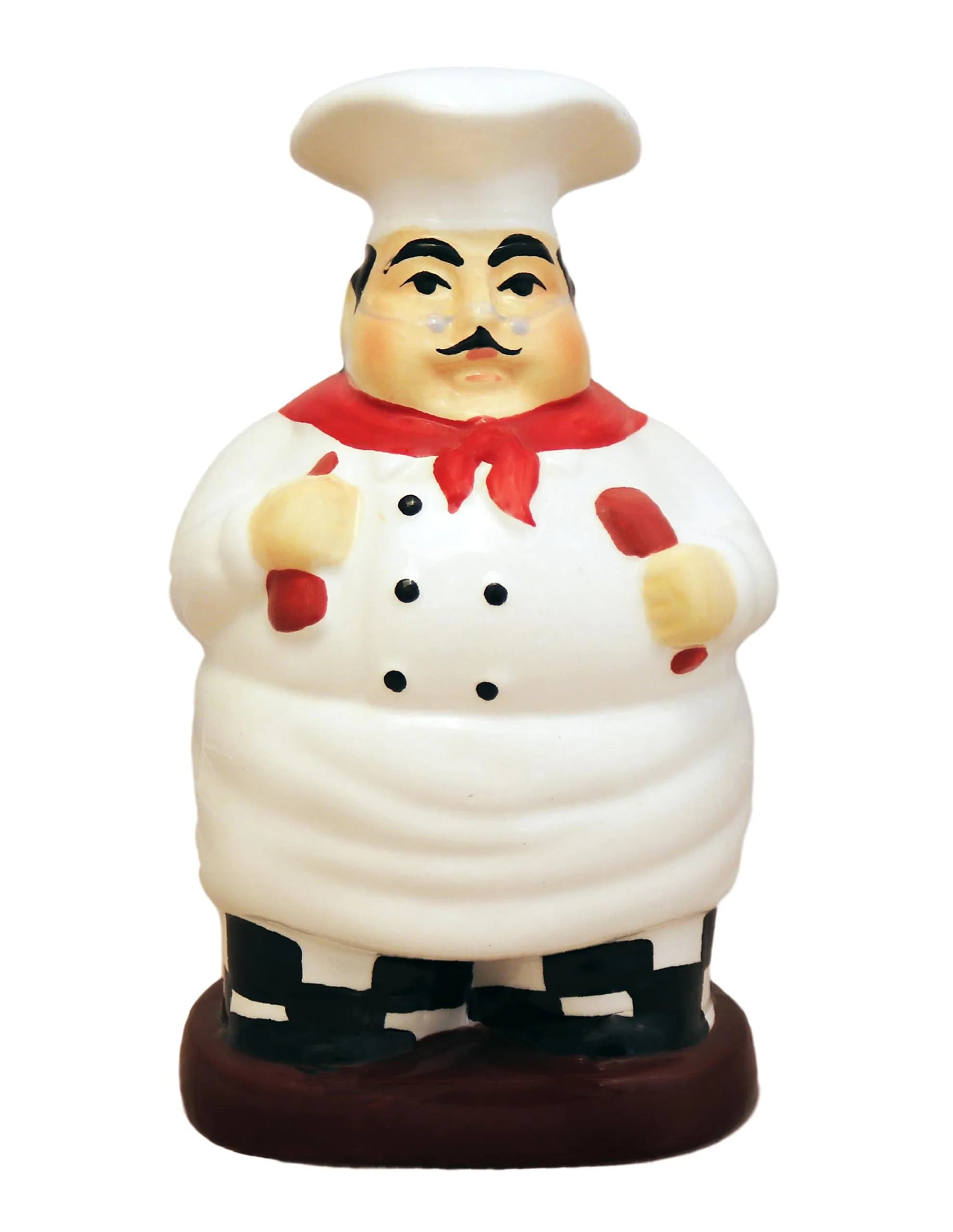 ACK Fat Chef Hand Painted Ceramic Utensil Jar | Modern Kitchen Decor & Storage (70-120 chars) — Fat Chef