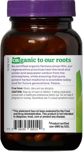 Oregon's Wild Harvest Organic Milk Thistle 90 Count | USDA Certified Herbal Supplement for Liver & Detox thumbnail 3