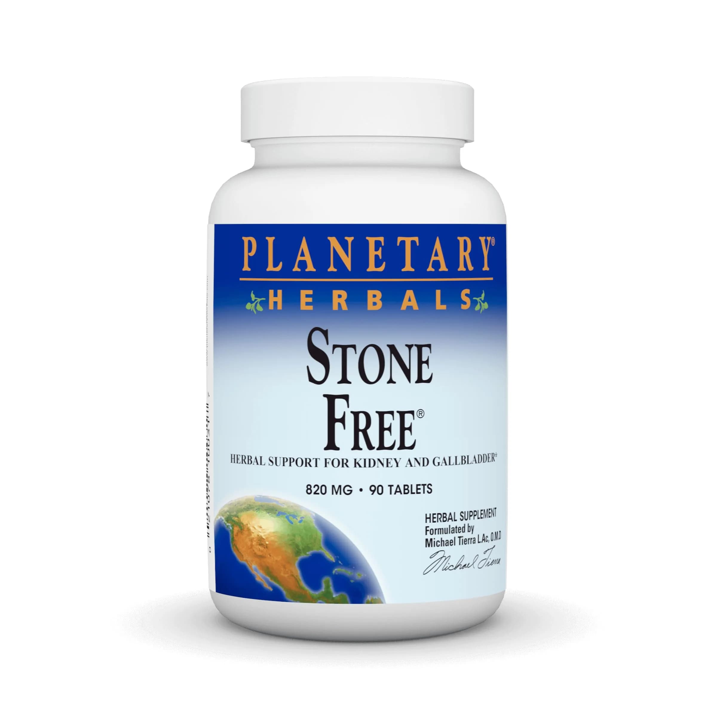 Planetary Herbals Stone Free Tablets, 90 Count | Kidney & Liver Support with Turmeric & Dandelion - main product image