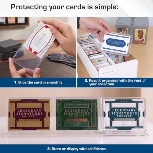 BCW 240 Pt Thick Card Topload Holders for Relic and Patch Cards | Protect & Display Thick Cards thumbnail 2