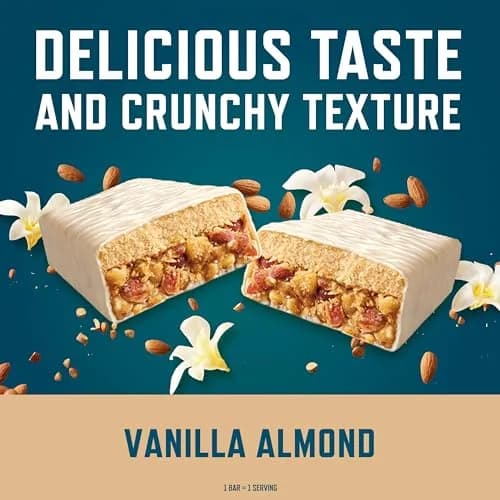 CLIF BUILDERS Protein Bars Vanilla Almond 2.4 oz (68 g) | 20g Plant-Based Protein for Post-Workout Recovery thumbnail 5
