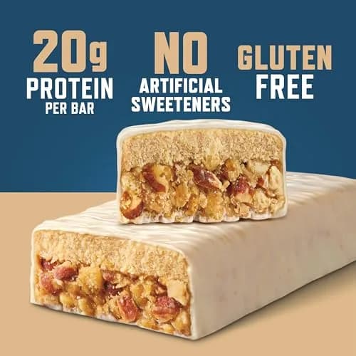 CLIF BUILDERS Protein Bars Vanilla Almond 2.4 oz (68 g) | 20g Plant-Based Protein for Post-Workout Recovery thumbnail 6