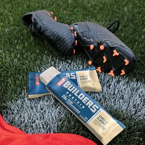 CLIF BUILDERS Protein Bars Vanilla Almond 2.4 oz (68 g) | 20g Plant-Based Protein for Post-Workout Recovery thumbnail 9