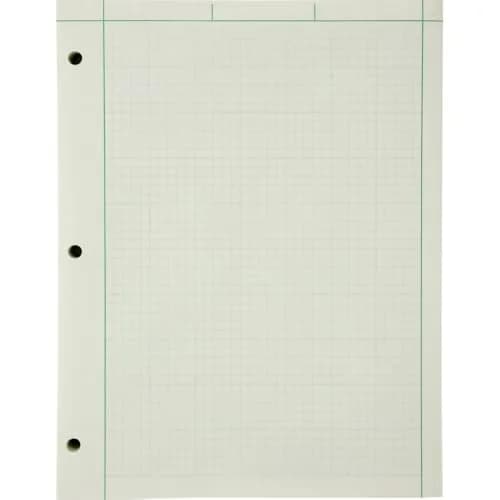 Ampad Engineer Pad Green 21.6 cm x 27.9 cm (8.5" x 11") | 200 Sheet Quad Ruled Pad for Technical Drawings thumbnail 1