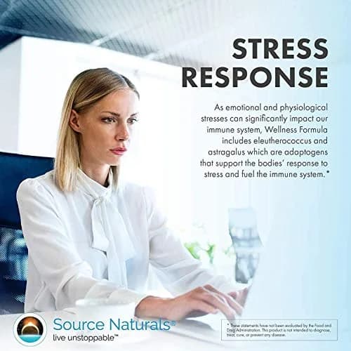 Source Naturals Wellness Formula, 120 Capsules | Advanced Immune Support with Herbs & Vitamins thumbnail 5