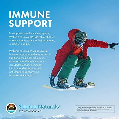 Source Naturals Wellness Formula, 120 Capsules | Advanced Immune Support with Herbs & Vitamins thumbnail 7
