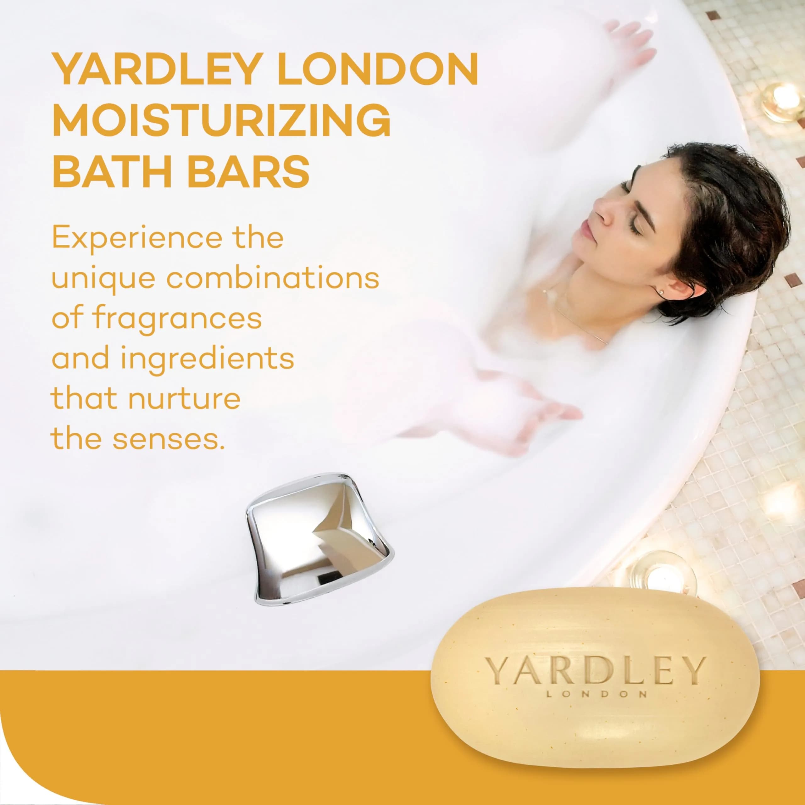 Yardley Oatmeal and Almond Bar Soap 113g (4 oz) | Moisturizing Cleanser for Dry Skin - view 4