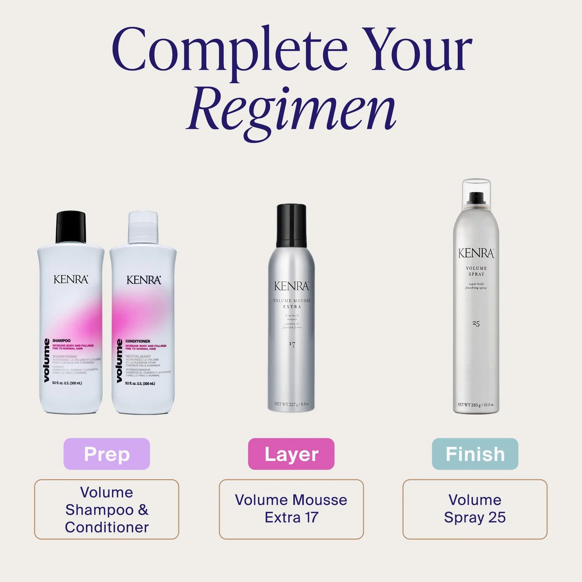 Kenra Professional Volume Spray 25 Super Hold Finishing Hairspray 473ml (16 Fl Oz) | Wind & Humidity Resistant - view 6