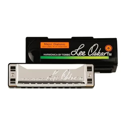 Lee Oskar Major Diatonic Harmonica, Key of G, 6-Hole - 15.24 cm (6 inches) thumbnail 2