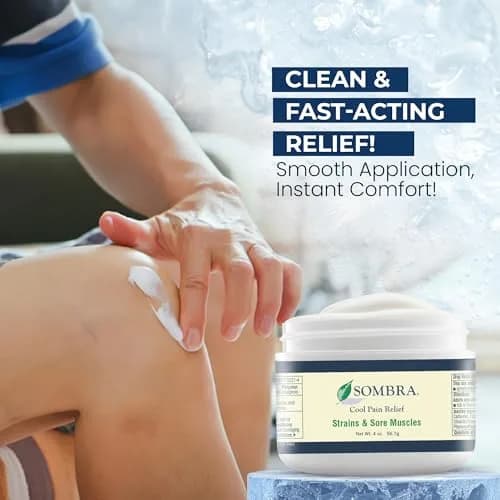 Sombra Cool Pain Relief Gel 4 oz | Targeted Cooling Relief for Sore Muscles & Sprains thumbnail 6