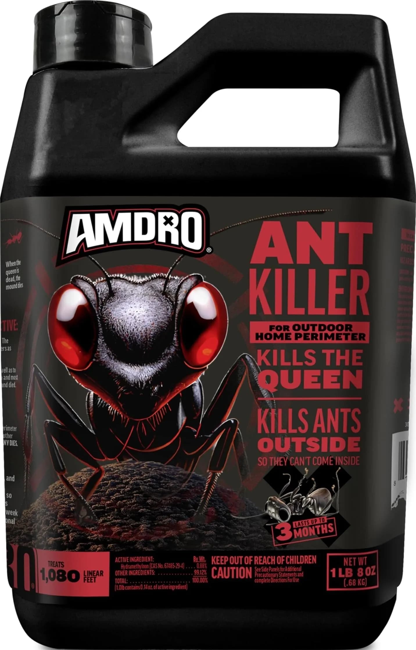Amdro Ant Killer for Outdoor Home Perimeter Granules 24 Oz (680g) | Kills 25 Ant Species for 3 Months - main product image