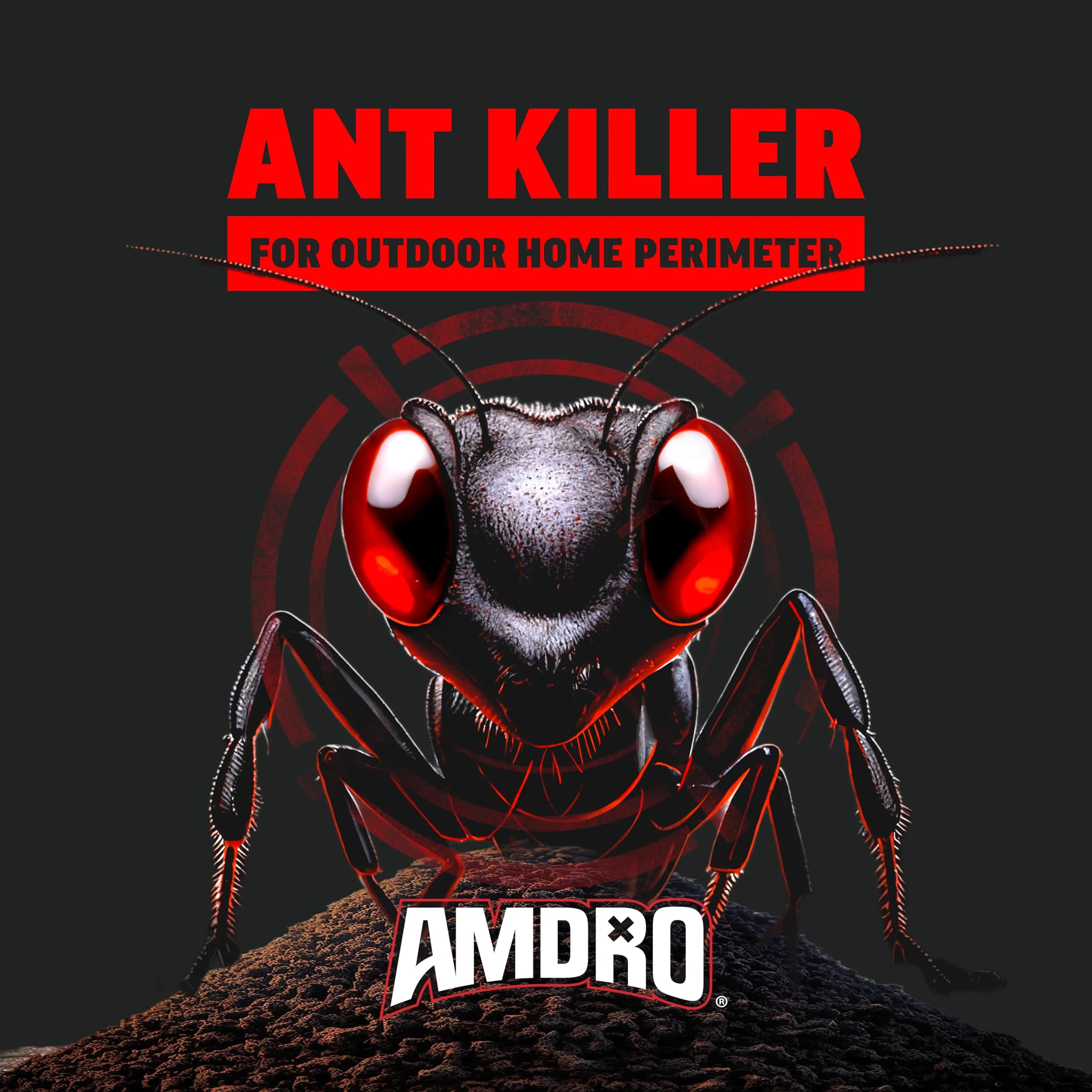 Amdro Ant Killer for Outdoor Home Perimeter Granules 24 Oz (680g) | Kills 25 Ant Species for 3 Months - view 4
