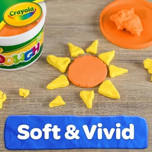 Crayola Orange Dough 3 lb | Soft, Vivid Colors for Kids' Creative Play thumbnail 5
