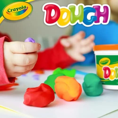 Crayola Orange Dough 3 lb | Soft, Vivid Colors for Kids' Creative Play thumbnail 6