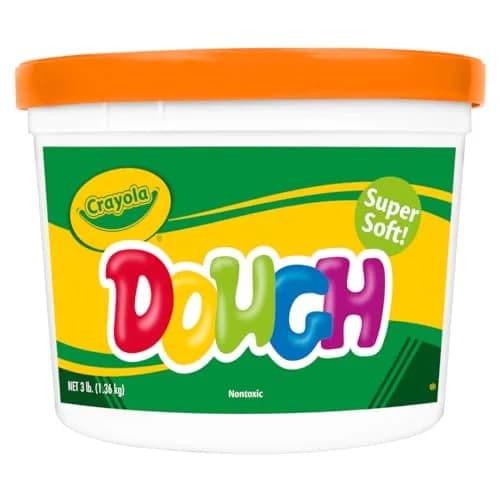 Crayola Orange Dough 3 lb | Soft, Vivid Colors for Kids' Creative Play thumbnail 2