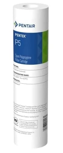 Pentek P5 Sediment Water Filter 10" x 2.5" | 5 Micron Gradient Density, NSF/ANSI 42 Certified thumbnail 1