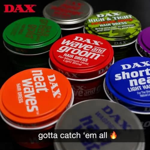 DAX Wave & Groom Hair Dress, Superior Hold Pomade with Shine, 3.5 oz, 2 Pack | Strong Hold for Short Hair with Natural Shine thumbnail 6