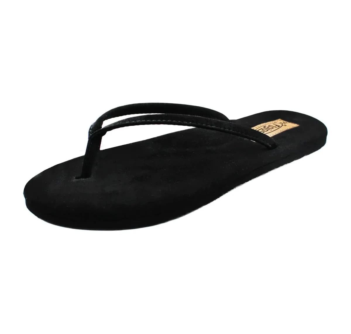 Flojos Fiesta Flat Women’s Charcoal Size 7 US | Comfortable, Durable Flip Flops with Arch Support