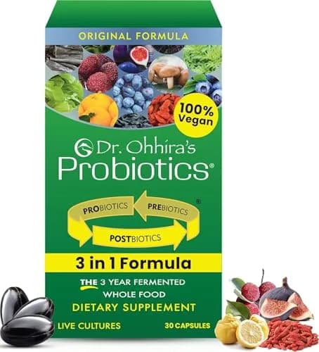 Dr. Ohhira's Probiotics 30 Vegan Capsules | Clinically Studied Formula for Complete Gut Health thumbnail 1